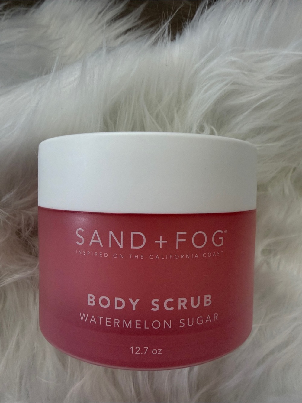 SAND+FOG Watermelon Sugar Body Scrub - Pink